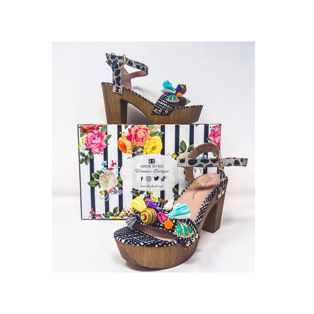 Nashla Platform Sandal by Betsy Johnson